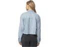 Рубашка Nora Stripe Button-Down в полоску со свободным кроем