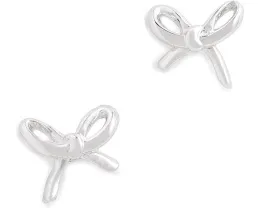 Серьги-гвоздики Girlie Pearlie Mini Bow с имитацией жемчуга от Kate Spade New York