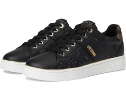 Кроссовки GUESS Britz с логотипом и металлической деталью на подошве