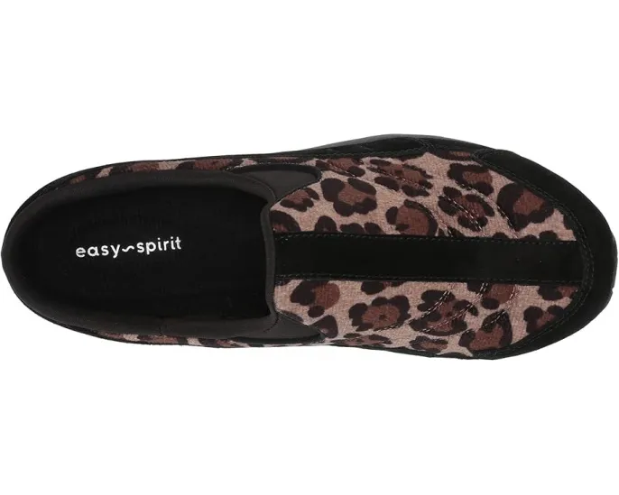 Слипоны Easy Spirit Traveltime 381 из замши и ткани со съемной стелькой