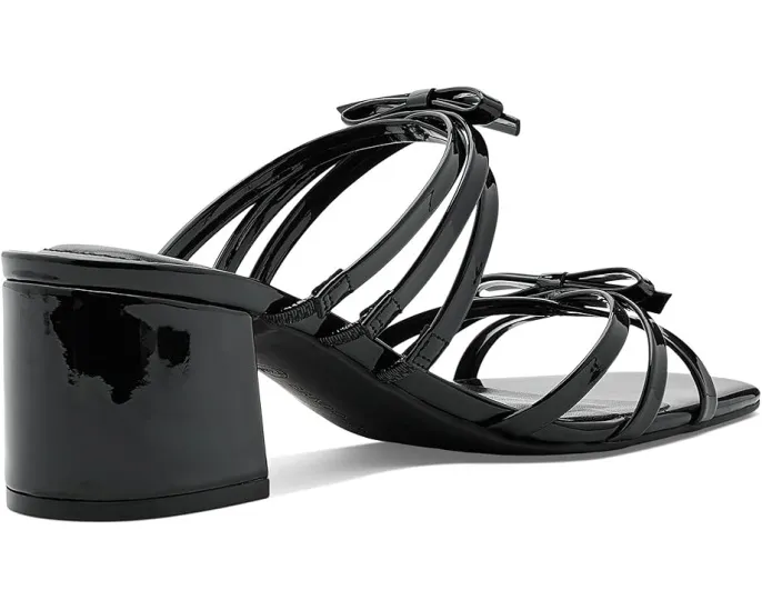 Сандалии Bandolino Mattien с ремешками и бантом на среднем квадратном каблуке