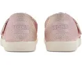 Детские кеды Alpargata TOMS с розовым принтом