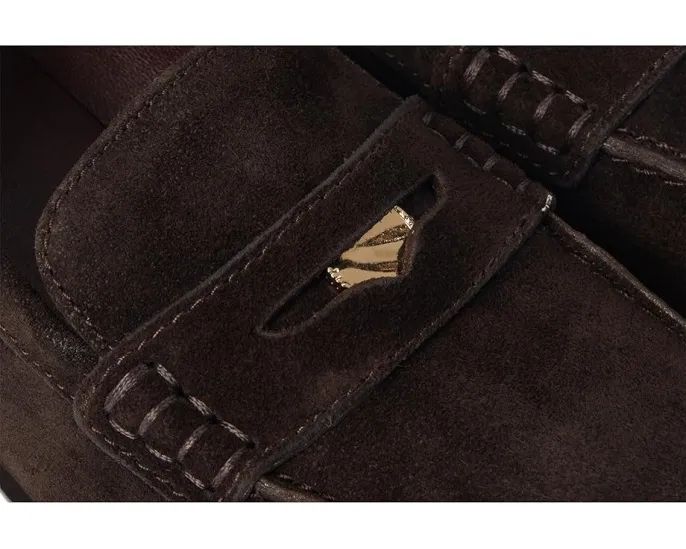Туфли Porto Penny Loafer из замши Madewell