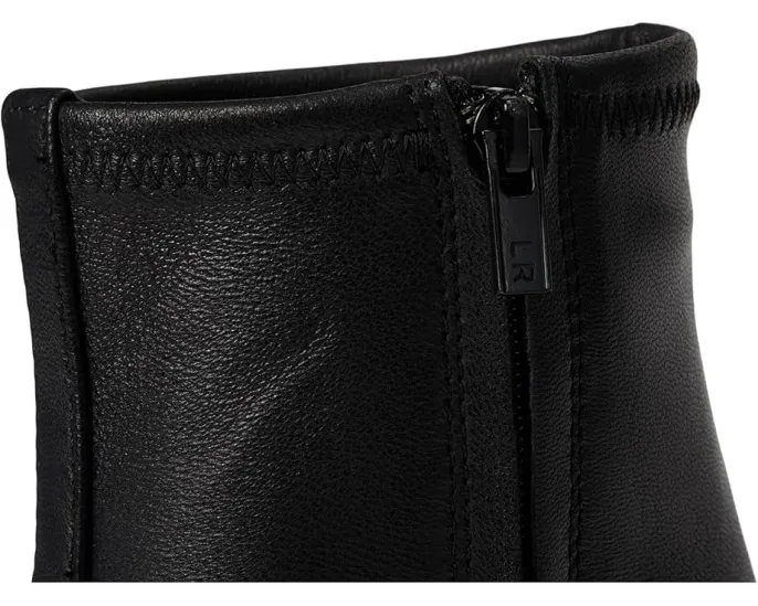 Ботильоны Doria Kicked Heel Ankle Boots на каблуке из эластичной замши Loeffler Randall