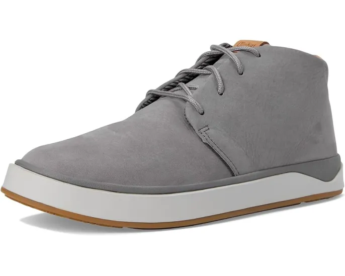 Ботинки OluKai Papaku ‘Ili Chukka из мягкой водонепроницаемой кожи с круглым носком