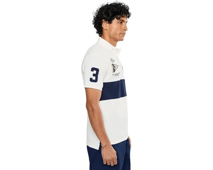 Polo Ralph Lauren Custom Slim Fit Big Pony Mesh поло классика