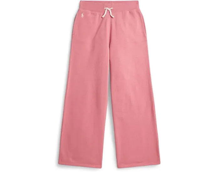 Детские спортивные брюки Polo Ralph Lauren Kids French Terry с широкими штанинами