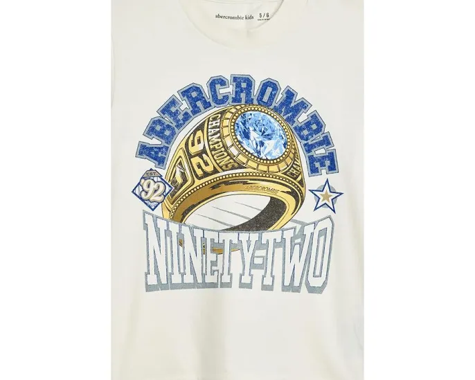 Футболка Championship Ring от abercrombie kids с принтом чемпионского кольца