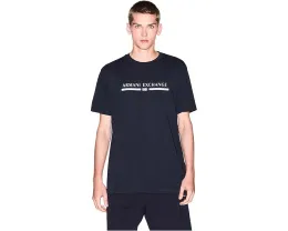 Футболка Armani Exchange с логотипом 1991 на груди из хлопка