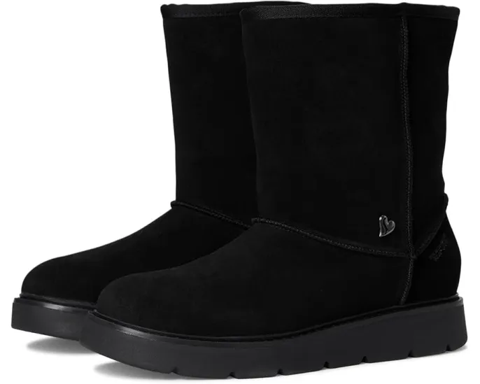 Ботинки SKECHERS Keepsakes Cozy Mid с шерстяной подкладкой и технологией Hands Free Slip-ins