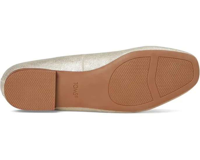 Туфли-лодочки TOMS Bianca из замши с квадратным носком и ремешком