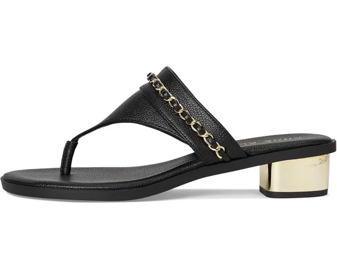 Сандалии Anne Klein Taylor на каблуке с перекрещивающимися ремешками и цепочкой