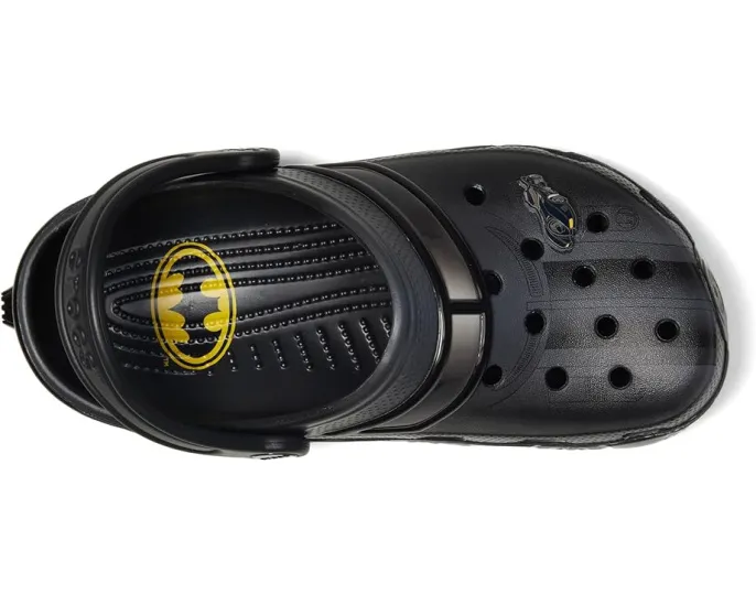 Кроксы Crocs Batman Batmobile Classic Clogs для детей с тематическим принтом