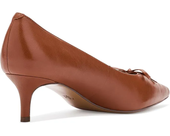 Туфли-лодочки Lauren Ralph Lauren Adrienne на шнуровке из мягкой кожи Nappa