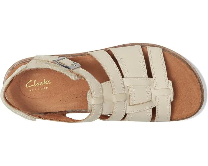 Сандалии Clarks Arwell Sun из кожи с цепкой подошвой