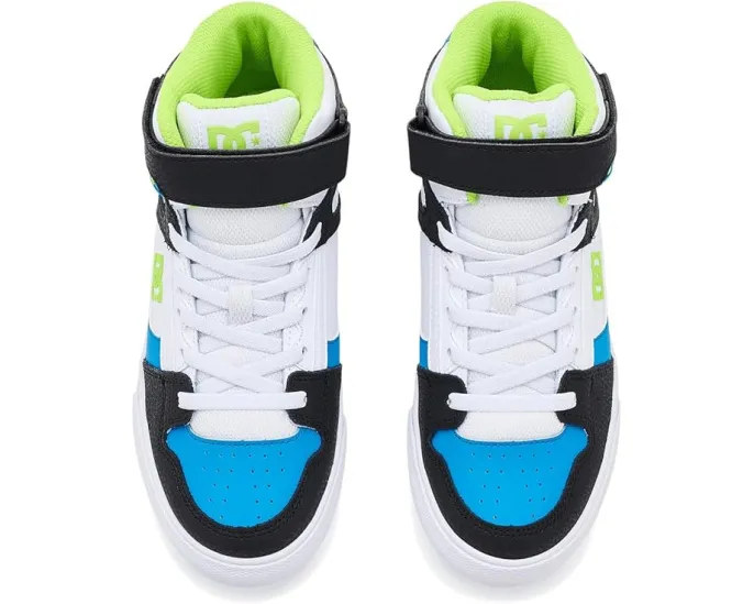 Детские кроссовки DC Kids Pure Hi Top EV высокие на липучке