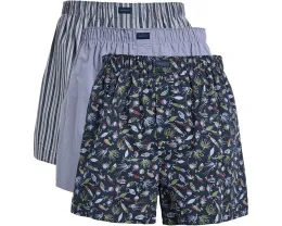 Набор Tommy John из 3 хлопковых боксеров с принтом Ducks/Cabin Plaid/Classic Stripe