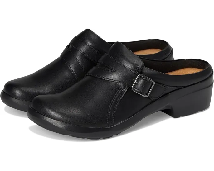 Слипоны Clarks Angie Braley из премиальной кожи с амортизирующей подошвой EVA