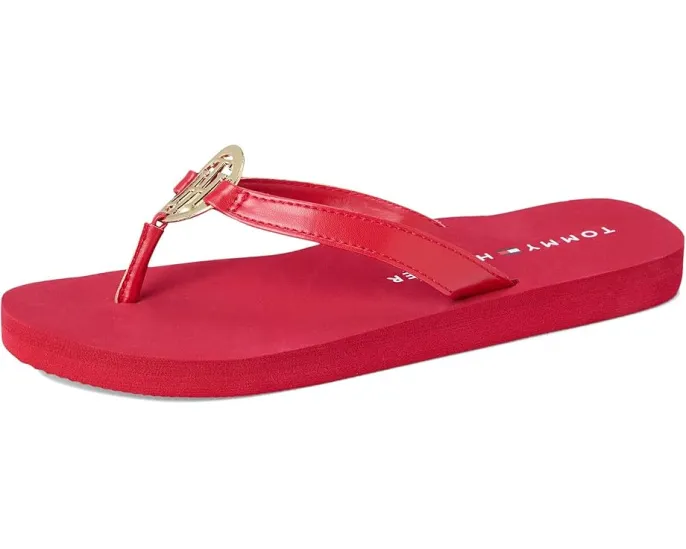 Сандалии Tommy Hilfiger Crelina с логотипом и кожаной стелькой