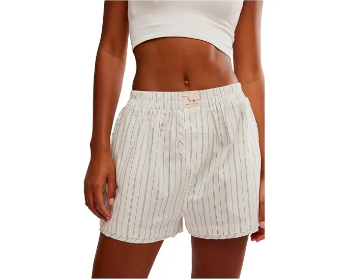 Free People Боксеры Day To Day из хлопка и лиоцелла с карманами