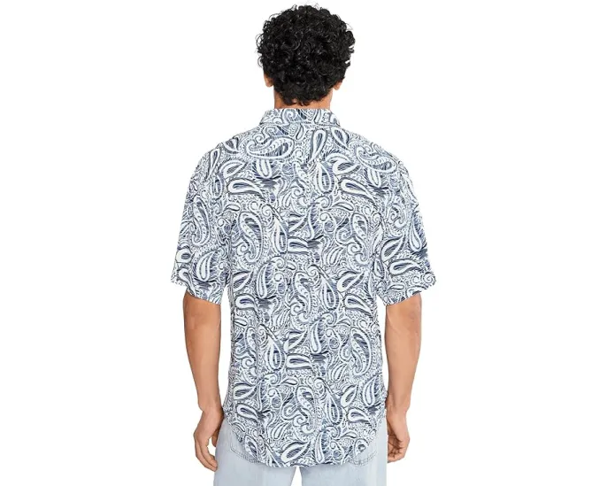 Рубашка Tommy Bahama Veracruz Sands Paisley Petals из льна с принтом