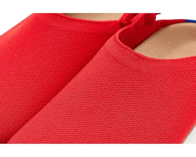 Детские сабо Rothy's Kids Clogs с рисунком ромашки на регулируемом ремешке