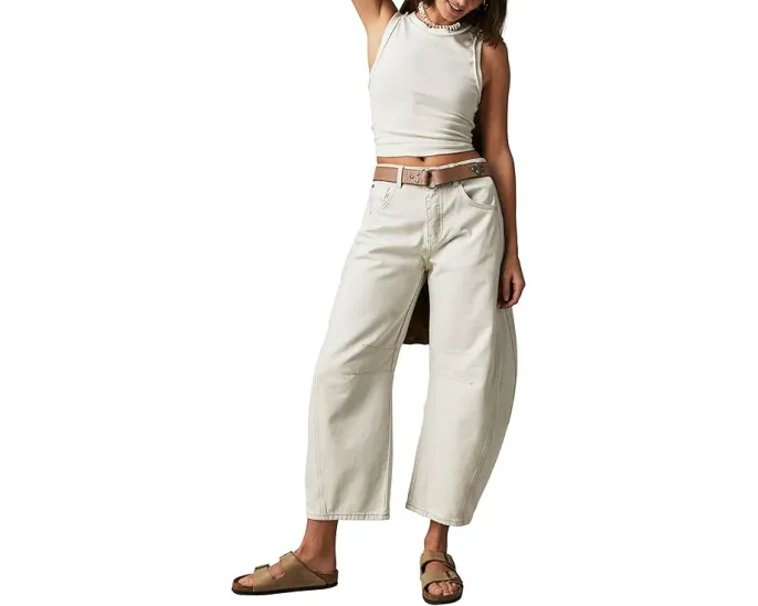 Джинсы Free People We The Free Good Luck с расклешенным силуэтом