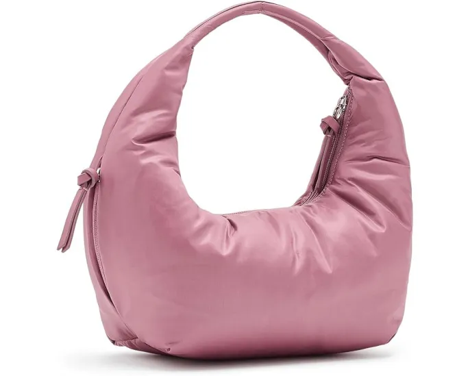 Сумка Caraa Bindle из переработанного нейлона с кожаными вставками