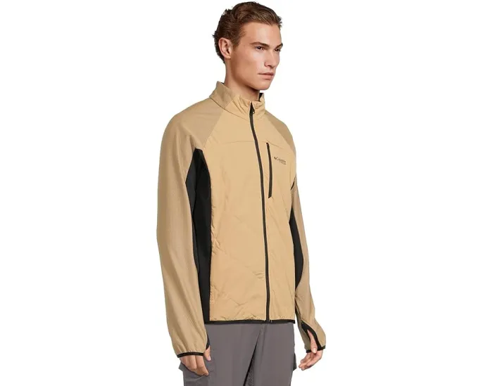 Куртка Columbia Arctic Crest Hybrid Full Zip с технологией Omni Heat и подкладкой из переработанного полиэстера