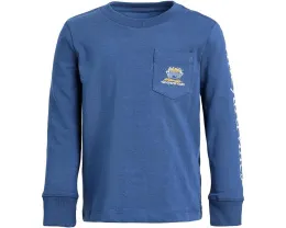 Детская футболка Vineyard Vines с длинным рукавом и принтом ко Дню Святого Патрика
