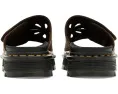 Сланцы Dr. Martens Zebzag Flower из кожи Crazy Horse с цветочным принтом