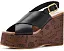 Босоножки GUESS Yarisel с клиновидным каблуком и логотипом