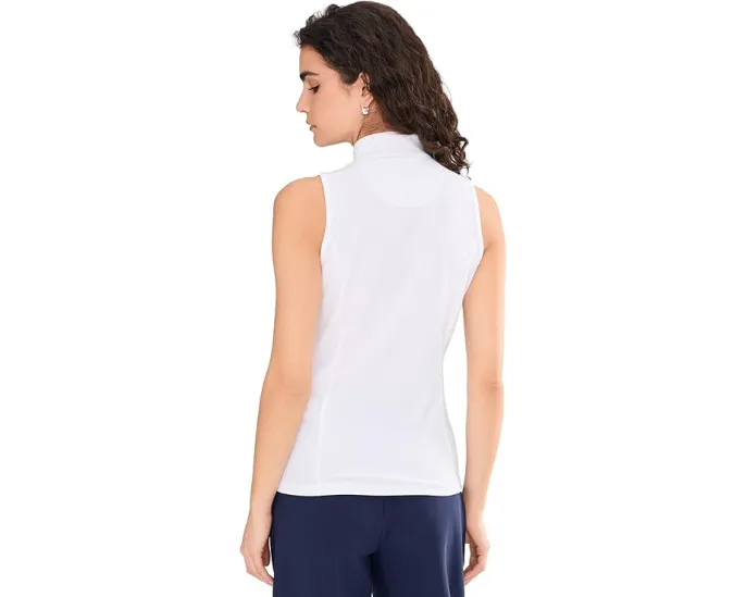 Callaway Женская поло без рукавов с рельефной вязкой
