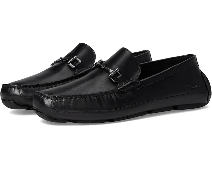 Мокасины Cole Haan Wyatt Bit Driver с кожаным верхом и текстильной подкладкой