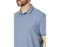 Mercerized Ax Jacquard Cotton Polo