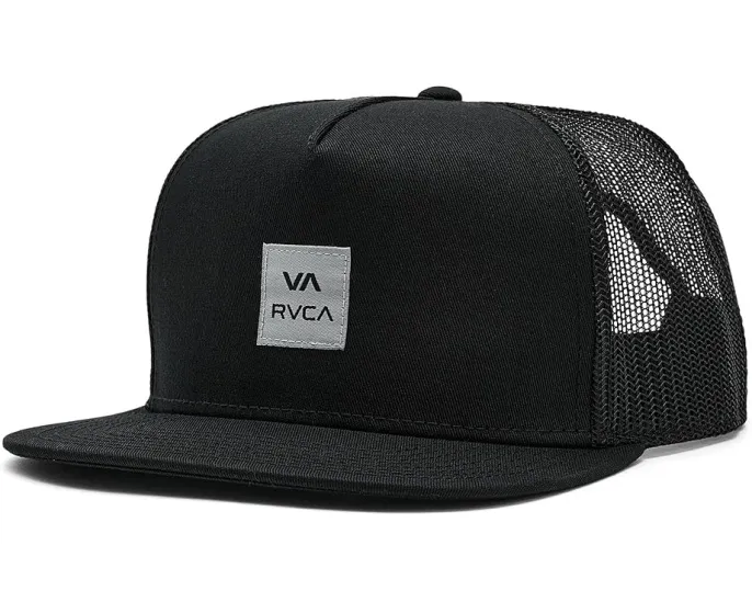 Кепка RVCA Va Atw Trucker с сетчатой спинкой и плоским козырьком