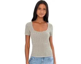 Топ Paige Etoile из экологичных материалов с ажурным узором