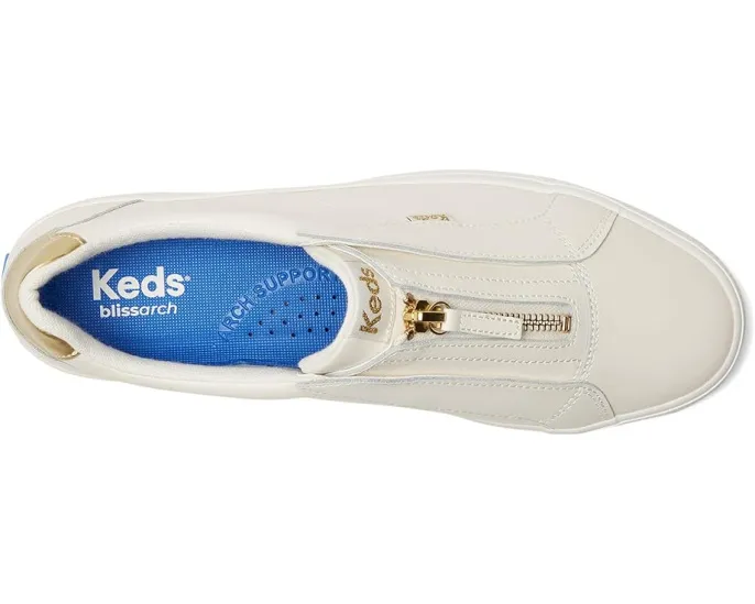 Keds Pursuit минималистичные кроссовки на молнии с кожаным верхом