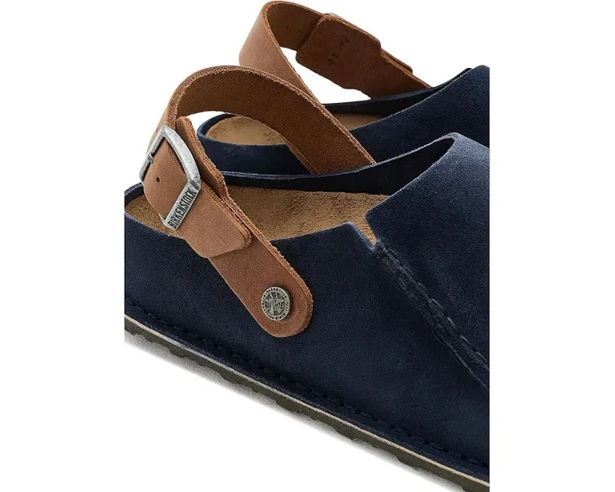 Клоги Birkenstock Lutry 365 из замши и масленой кожи