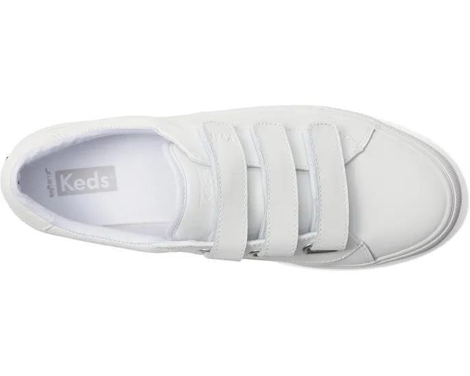 Кроссовки Keds Jump Kick V с застежкой на три липучки и кожаным верхом