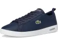 Кроссовки Lacoste Court Base из кожи с круглым носком и удобной стелькой