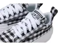 Детские кеды Converse Cruise Checkered с клетчатым принтом на платформе