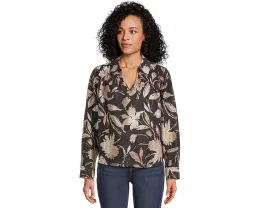 Блуза с длинными рукавами Bloom Beauty и цветочным принтом Tommy Bahama