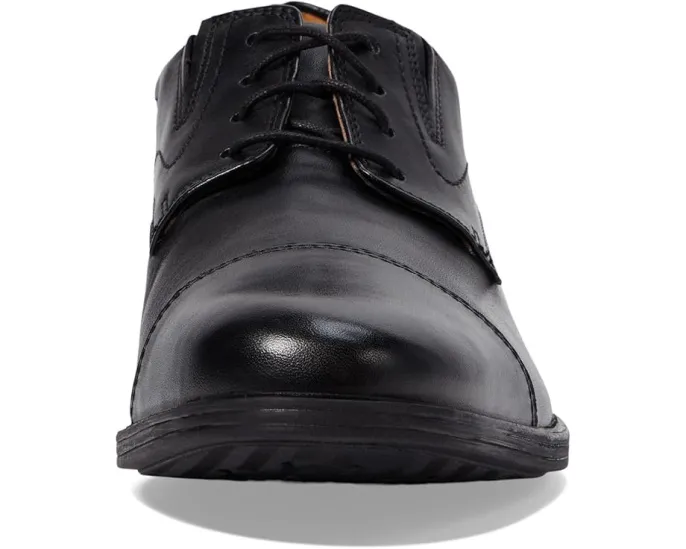 Clarks Оксфорды Whiddon Cap из натуральной кожи с мыском