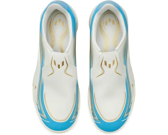 Adidas детские бутсы F50 Messi League Laceless Turf без шнурков