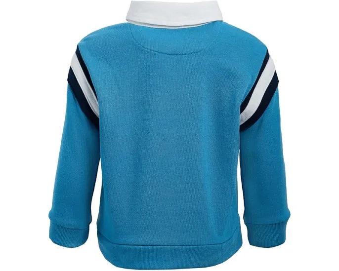 Детский поло-свитшот Janie and Jack с воротником и застежкой