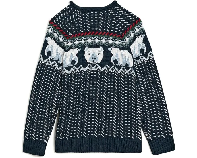 Детский хлопковый свитер с высоким воротником L.L.Bean (старший ребенок)