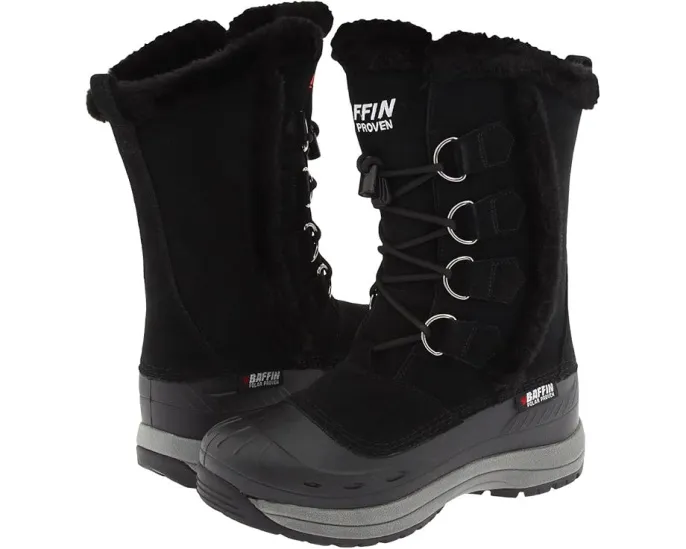 Зимние ботинки Baffin Chloe с рейтингом Tundra и меховым воротником