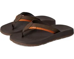 Сланцы Chaco Lowdown Leather Flip из натуральной кожи с анатомической стелькой