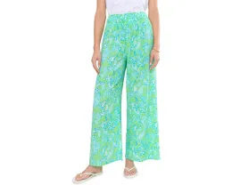 Пляжные брюки Enzo от Lilly Pulitzer с цветочным принтом